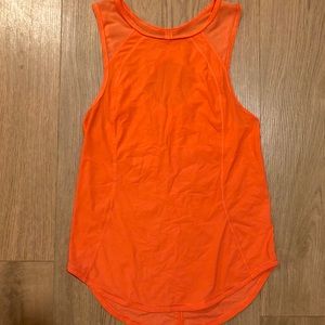 Lululemon Orange Tank Top